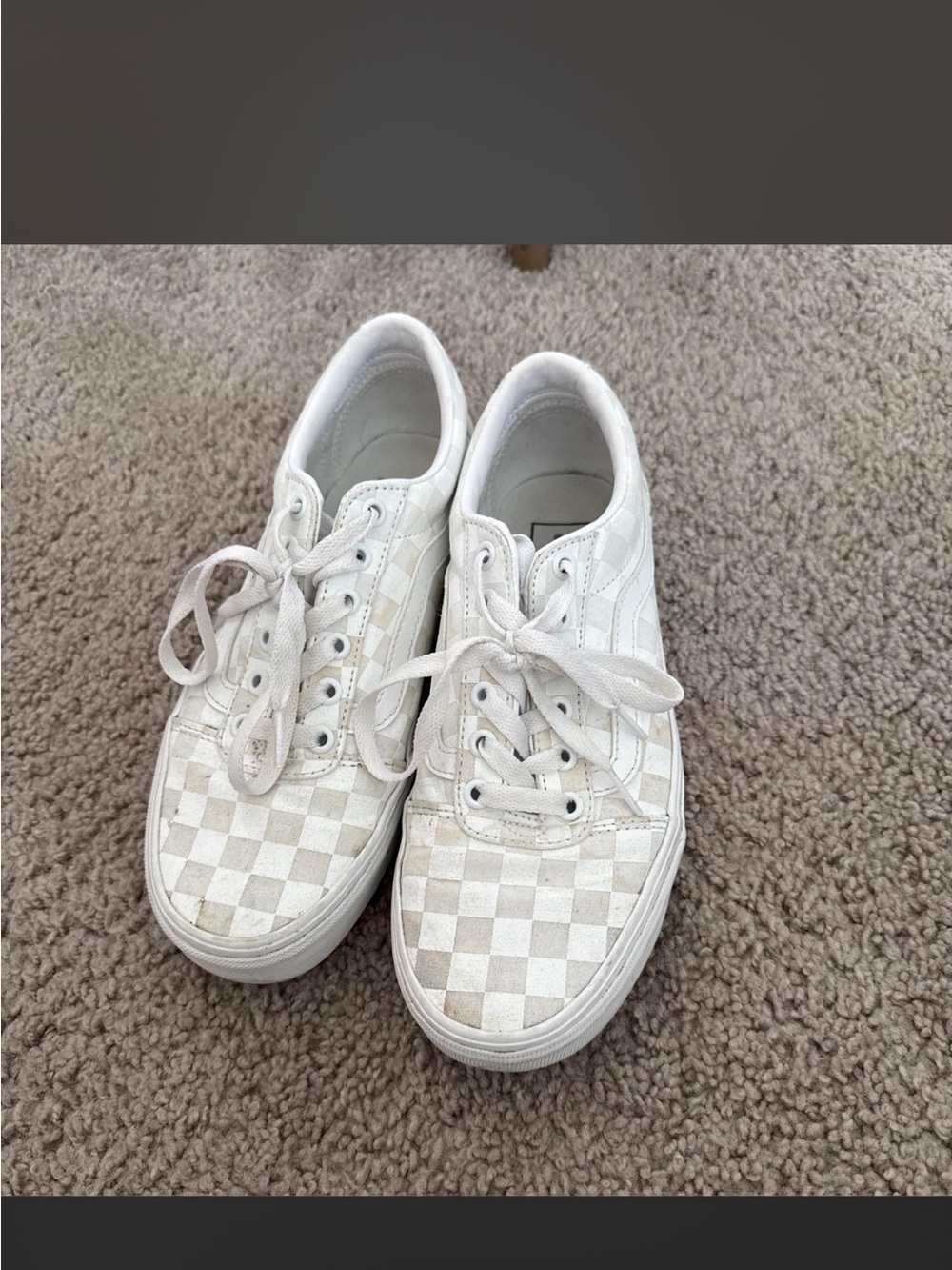 Vans checkered sneakers